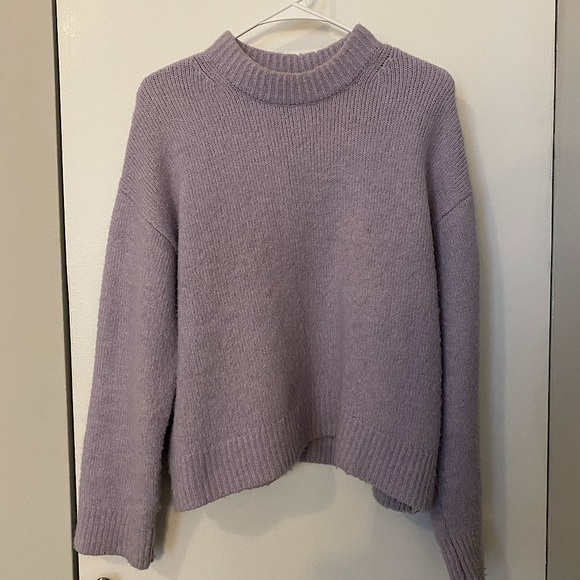 Zara Sweaters Lilac Zara Sweater Poshmark